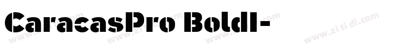 CaracasPro BoldI字体转换 CaracasPro BoldI字体转换